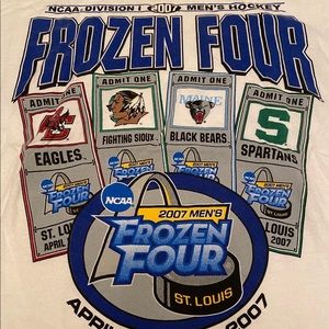 NCAA 2007 Frozen Four T shirt